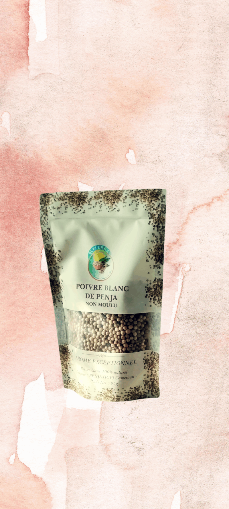 Poivre Blanc de Penja Non Moulu – ELYTERRA