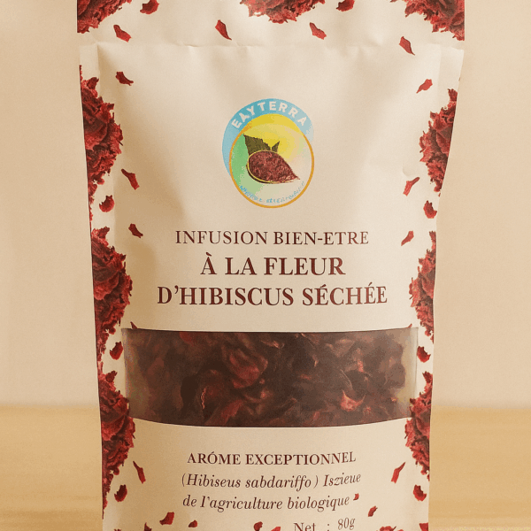 Fleur d’Hibiscus Séchée – Infusion Bien-Être Elyterra