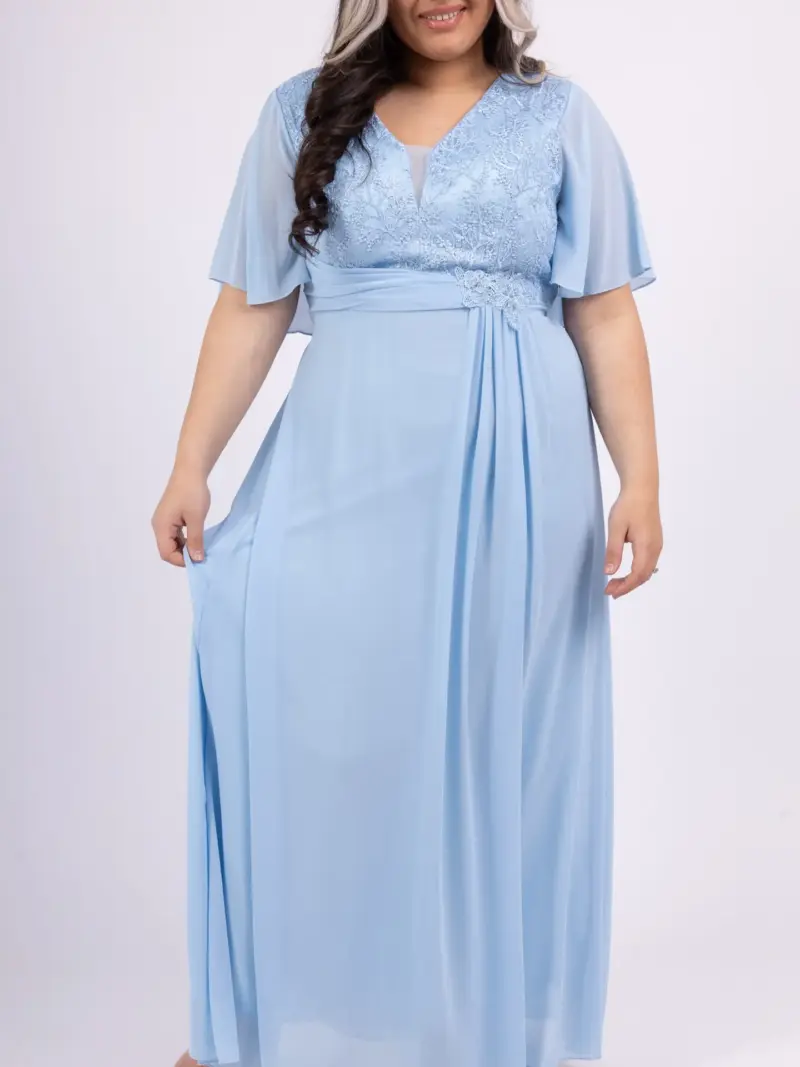 Robe de soirée grande taille - 663