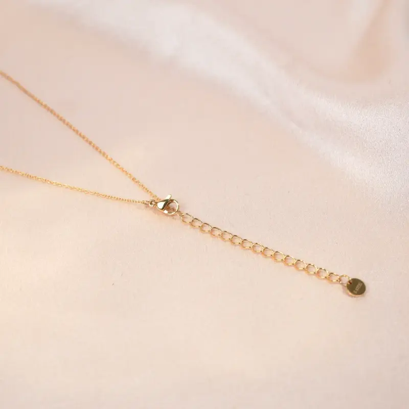 Collier long pendentifs ronds – Image 2
