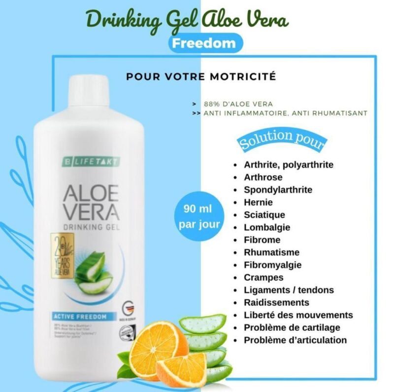 Gel à boire Aloe Vera Motricité