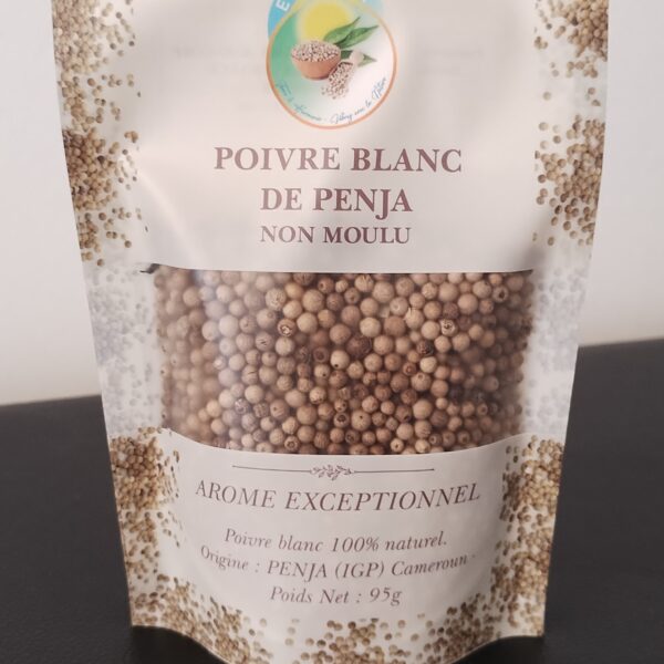 Poivre Blanc de Penja Non Moulu – ELYTERRA