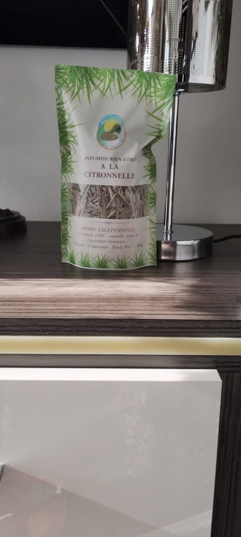 Citronnelle Séchée – Infusion Bien-Être Elyterra