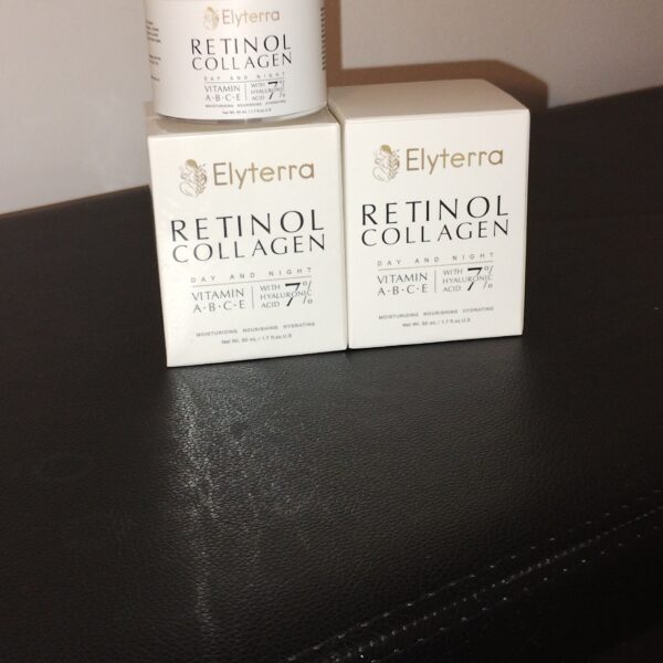 Crème Visage Retinol Collagen - Anti-Age, Hydratante et Raffermissante 50ml