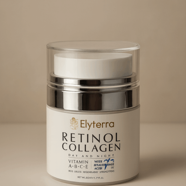 Crème Visage Retinol Collagen - Anti-Age, Hydratante et Raffermissante 50ml